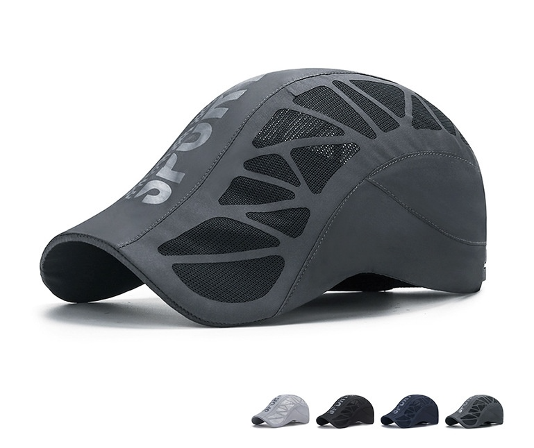 Casquette sportive Ă  Inscription Mesh Respirant