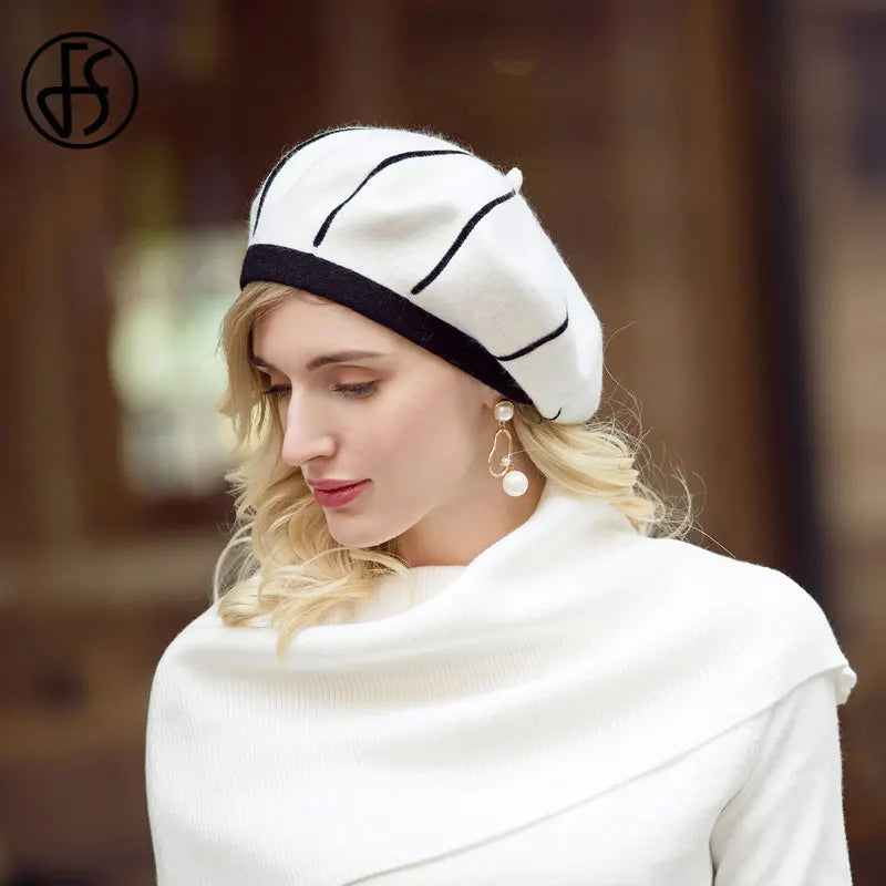 Beret femme automne hiver