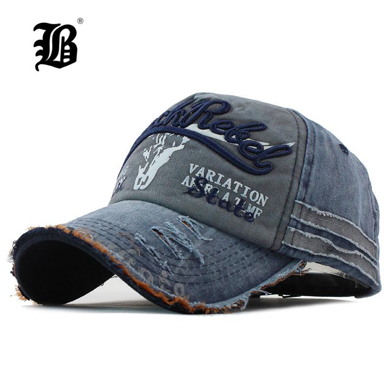 Casquette vintage "usée" F117