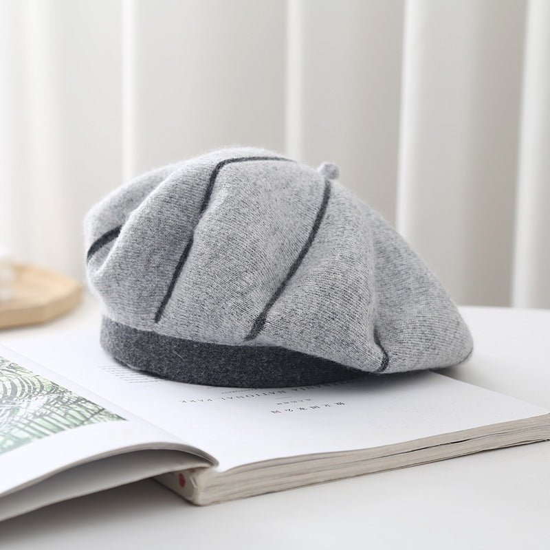 Beret femme automne hiver