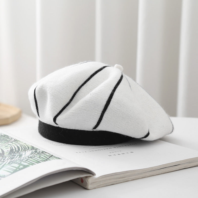 Beret femme automne hiver