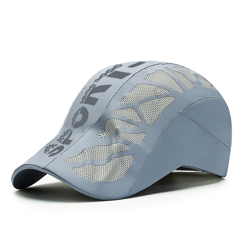 Casquette sportive Ă  Inscription Mesh Respirant