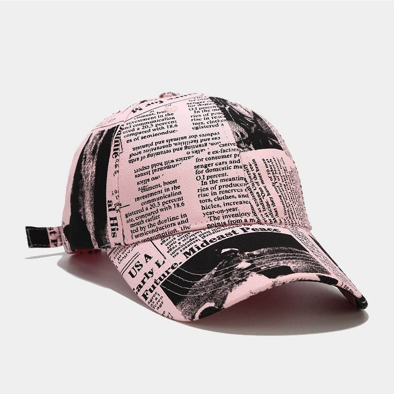 Casquette de Base-Ball impression journal