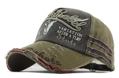 Casquette vintage "usée" F117