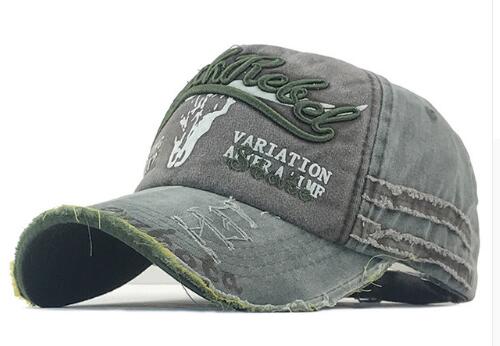 Casquette vintage "usée" F117