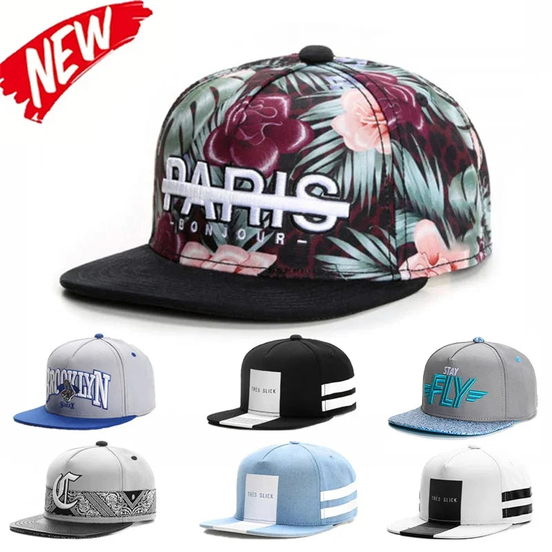 Casquettes de baseball unisexes de haute qualité pour hommes et femmes, Snapback, nouvelle mode