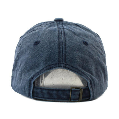 Casquette vintage "usée" F117
