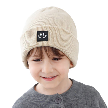 Bonnet smiley enfant