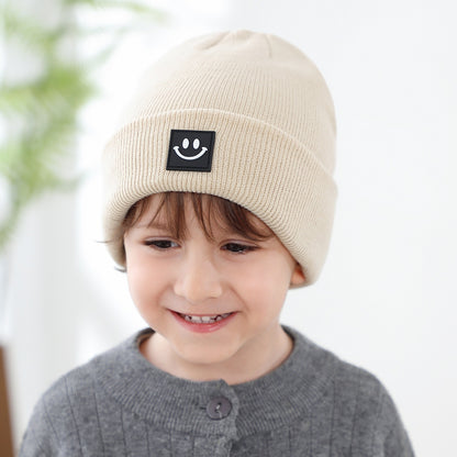 Bonnet smiley enfant